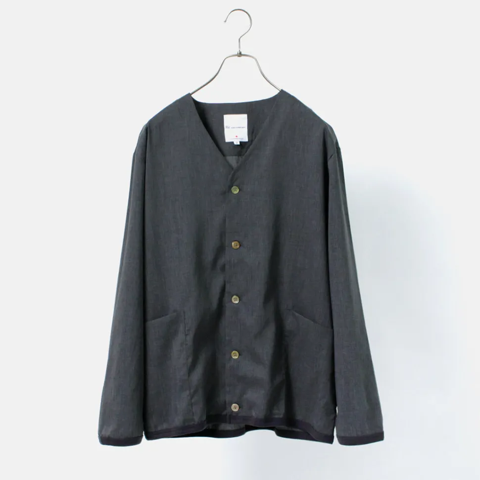 RE MADE IN TOKYO JAPAN / Linen Coolmax Shirt Cardigan