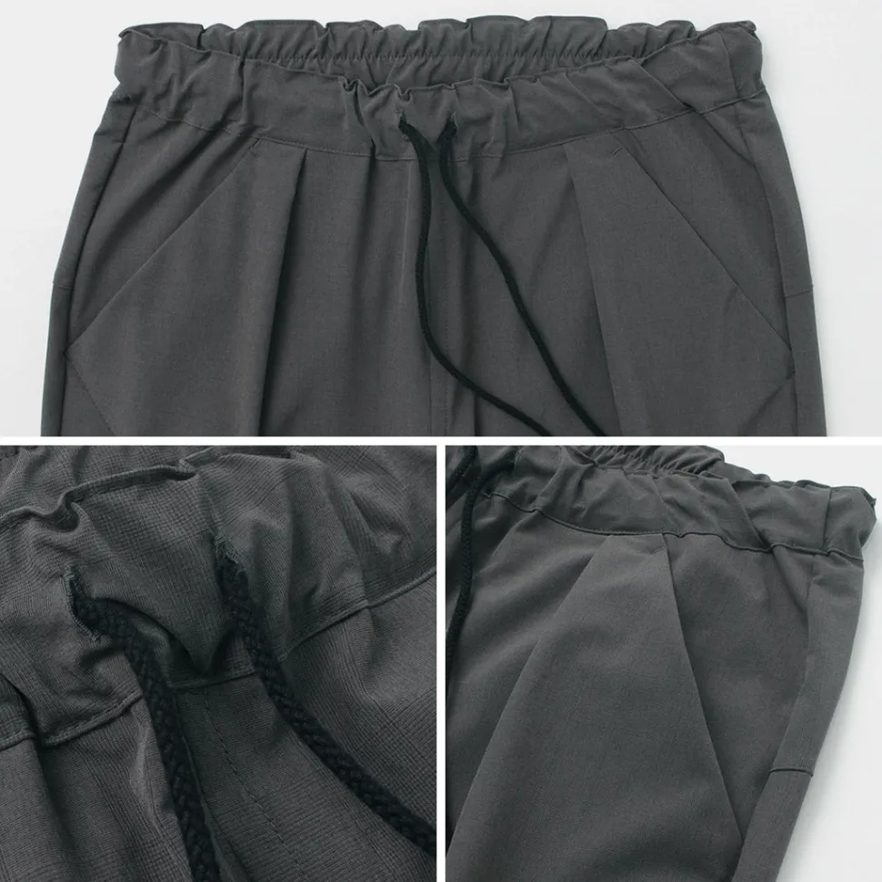 RE MADE IN TOKYO JAPAN / Light Glen Check Tucked Half Pants