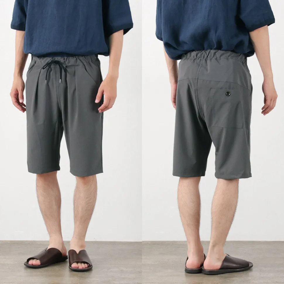 RE MADE IN TOKYO JAPAN / Light Glen Check Tucked Half Pants