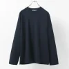 RE MADE IN TOKYO JAPAN / Perfect Inner Giza Mock Neck Long Sleeve T-Shirt