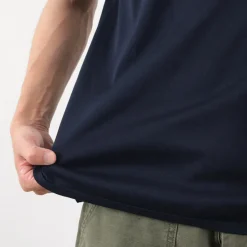 RE MADE IN TOKYO JAPAN / Perfect Inner Giza Mock Neck Half Sleeve T-Shirt