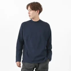 RE MADE IN TOKYO JAPAN / Perfect Inner Giza Mock Neck Long Sleeve T-Shirt