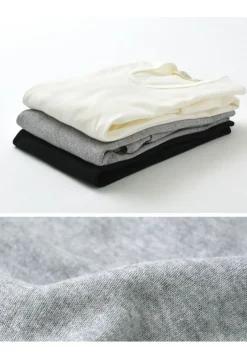 RE MADE IN TOKYO JAPAN / Perfect Inner Half Sleeve U-Neck