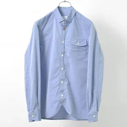 RE MADE IN TOKYO JAPAN / Supima Typewriter Round Hem Shirt