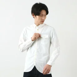 RE MADE IN TOKYO JAPAN / Supima Typewriter Round Hem Shirt