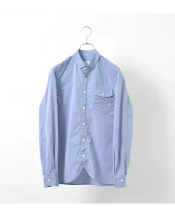 RE MADE IN TOKYO JAPAN / Supima Typewriter Round Hem Shirt