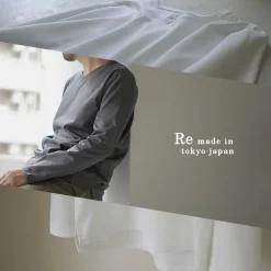 RE MADE IN TOKYO JAPAN / Tokyo Made V-Neck Long Sleeve Dress T-Shirt 5721A-CT
