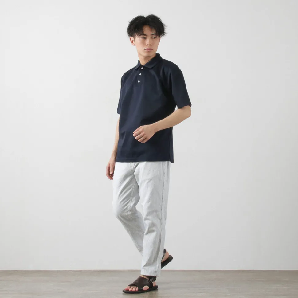 RE MADE IN TOKYO JAPAN / Tokyo Made Dress Knit Shirt Polo