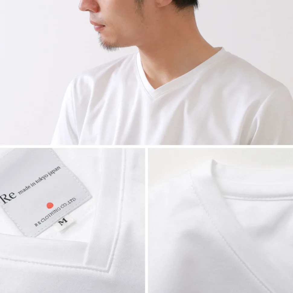 RE MADE IN TOKYO JAPAN / Tokyo Made Dress T-Shirt V-Neck
