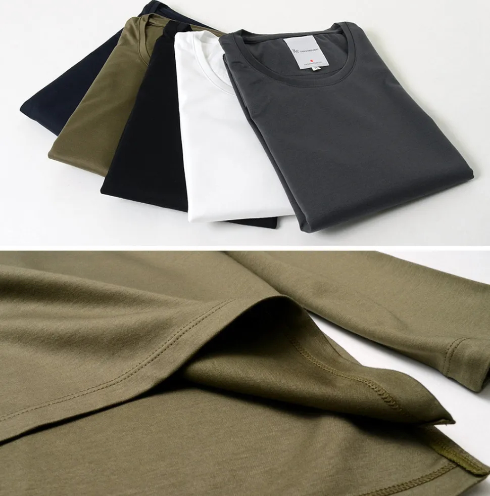 RE MADE IN TOKYO JAPAN / Tokyo Made Long Sleeve Dress T-Shirt