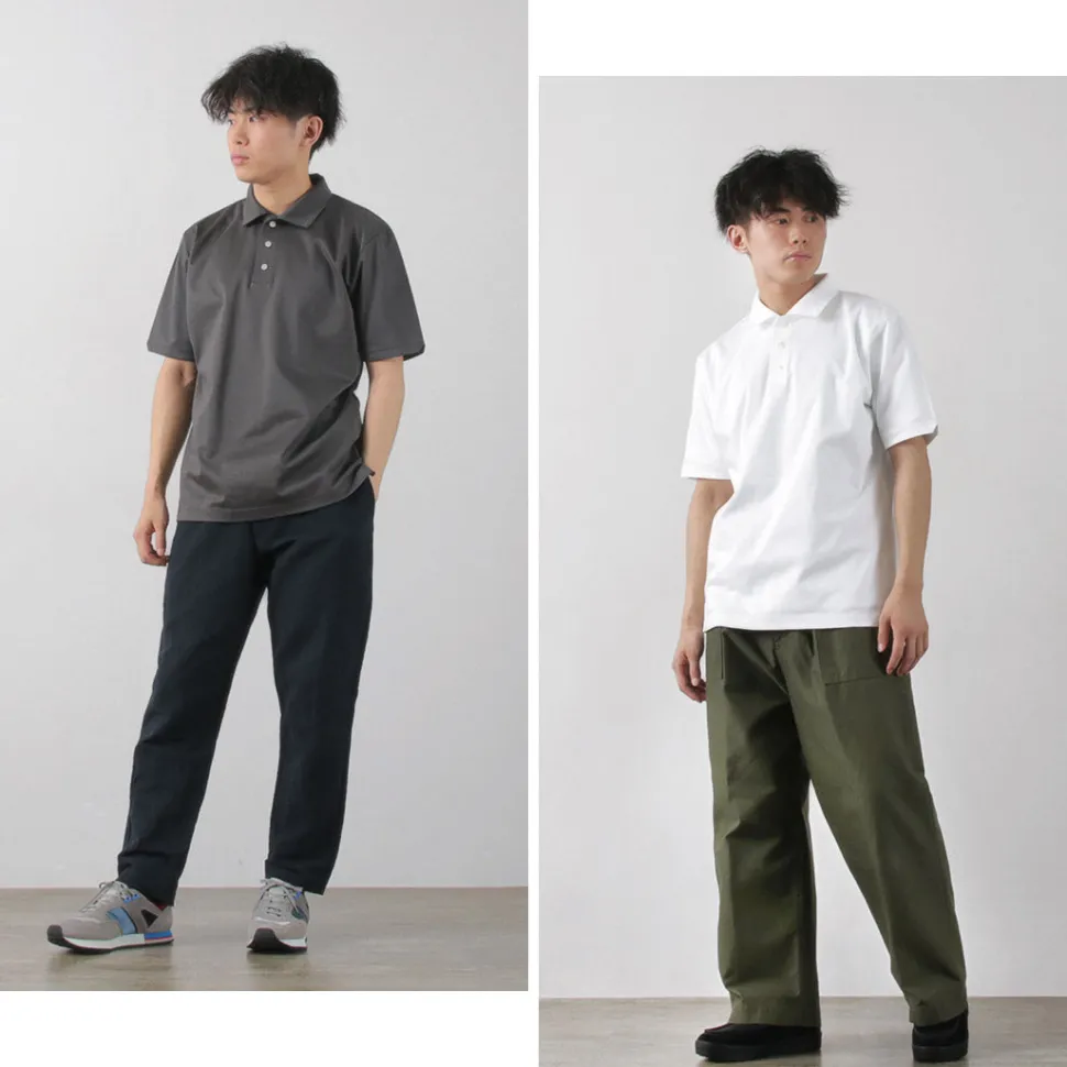 RE MADE IN TOKYO JAPAN / Tokyo Made Dress Knit Shirt Polo