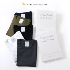 RE MADE IN TOKYO JAPAN / Tokyo Made Long Sleeve Dress T-Shirt