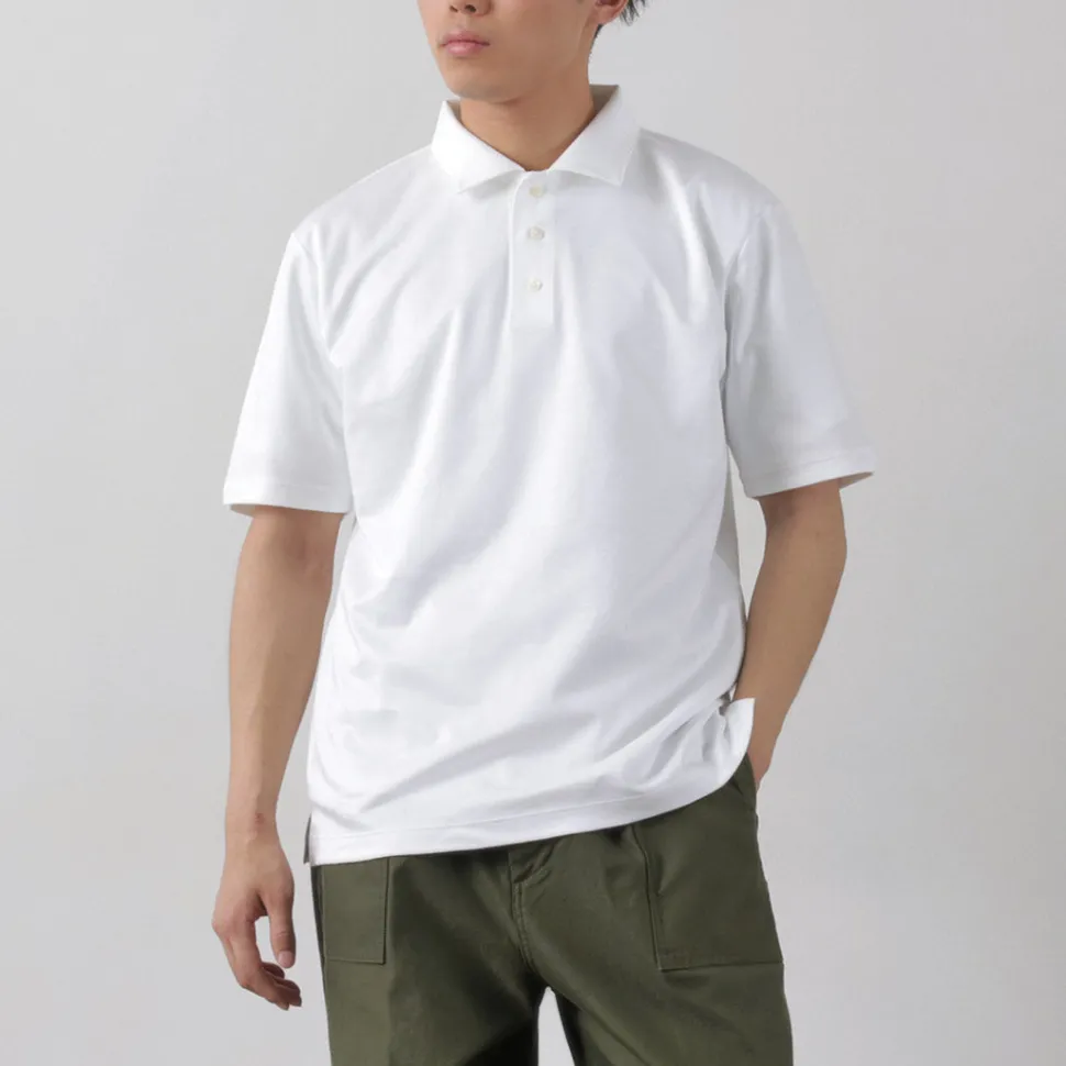 RE MADE IN TOKYO JAPAN / Tokyo Made Dress Knit Shirt Polo