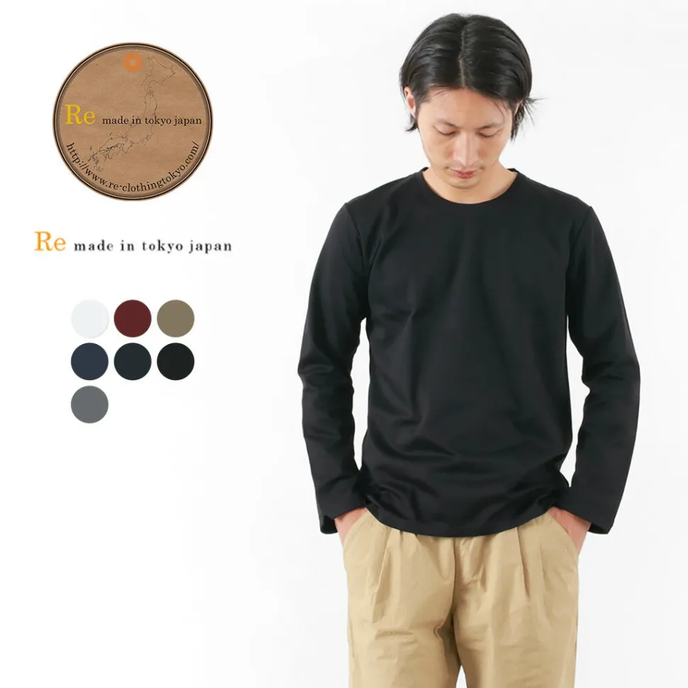 RE MADE IN TOKYO JAPAN / Tokyo Made Long Sleeve Dress T-Shirt