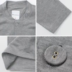 RE MADE IN TOKYO JAPAN / Viscose knit crew neck Cardigan