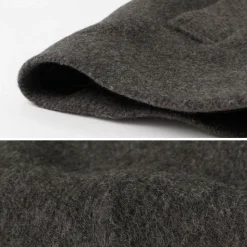 RE MADE IN TOKYO JAPAN / Wool Melton Stand Collar Pea Coat