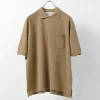 REMI RELIEF / 16/- raffia seed stitch T-Shirt