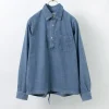 REMI RELIEF / Denim Pullover Shirt