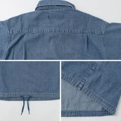 REMI RELIEF / Denim Pullover Shirt