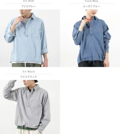 REMI RELIEF / Denim Pullover Shirt