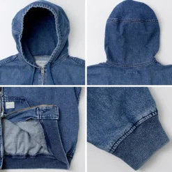 REMI RELIEF / Denim Zip Jacket