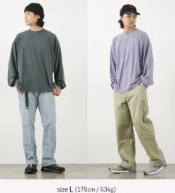 REMI RELIEF / HARD Special Processing 20 Jersey Long Sleeve T-Shirt (Solid Color)