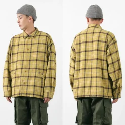 REMI RELIEF / Jazz Check Wide SHIRT CPO Shirt Jacket
