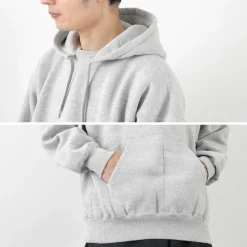 REMI RELIEF / Jazz Nep Raised Lined Hoodie with Rear Back Hoodie