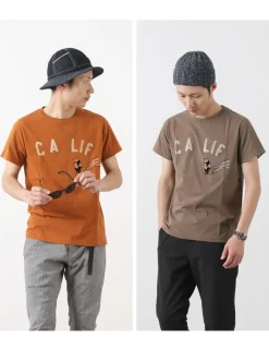 REMI RELIEF / LW Print T-Shirt (CALIF)
