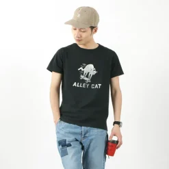 REMI RELIEF / LW processed T-shirt (ALLEY CAT)