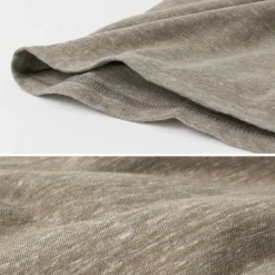 REMI RELIEF / Melange jersey short sleeve henley neck pocket T-shirt