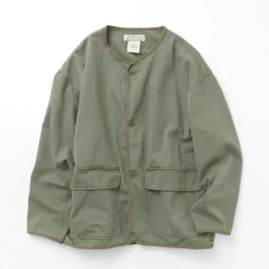 REMI RELIEF / Military satin Jacket