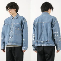 REMI RELIEF / 14OZ DENIM 1st JKT (repaired)
