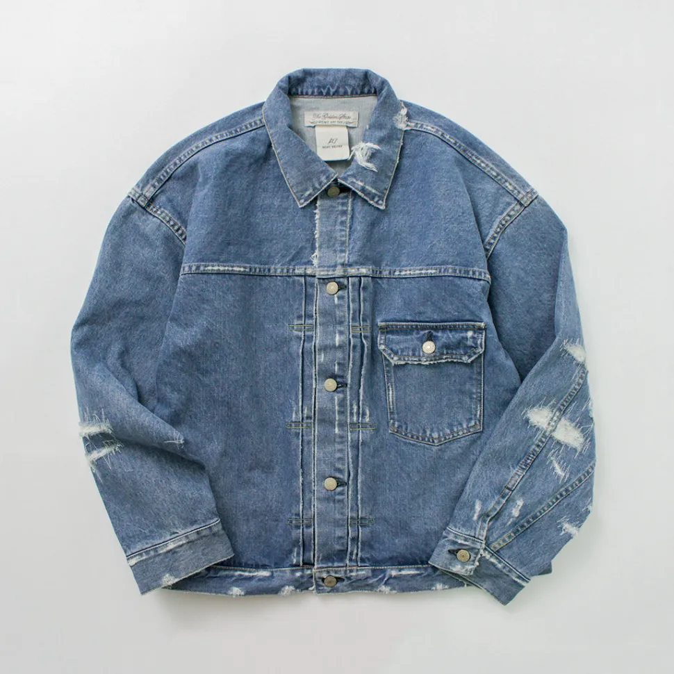 REMI RELIEF / 14OZ DENIM 1st JKT (repaired)