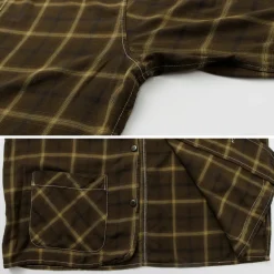 REMI RELIEF / Rayon Plaid Shirt