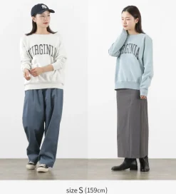 REMI RELIEF / SP processed back pile crew (VIRGINIA) Sweatshirt