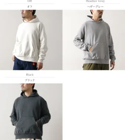 REMI RELIEF / SP-Finished Pile Hoodie (Solid Color)