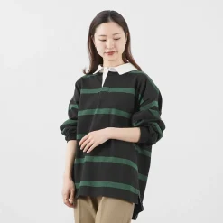 REMI RELIEF / Stripe Rugger Shirt