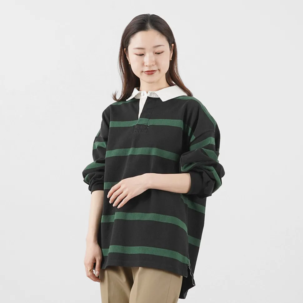 REMI RELIEF / Stripe Rugger Shirt