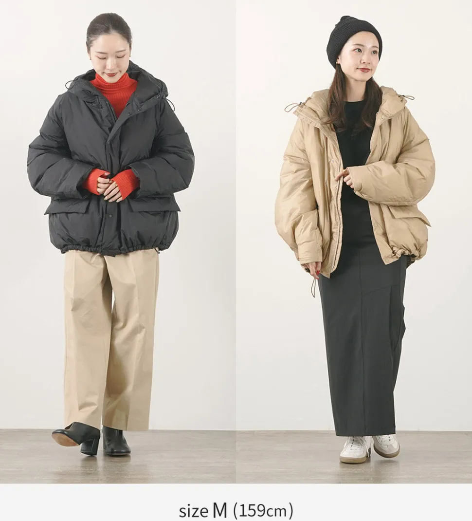 REMI RELIEF / Ultralight Nylon Outdoor Down Jacket