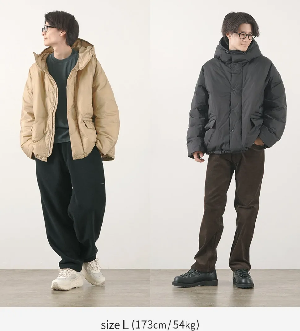 REMI RELIEF / Ultralight Nylon Outdoor Down Jacket