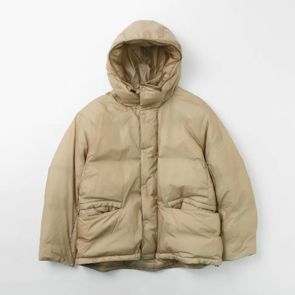 REMI RELIEF / Ultralight Nylon Outdoor Down Jacket
