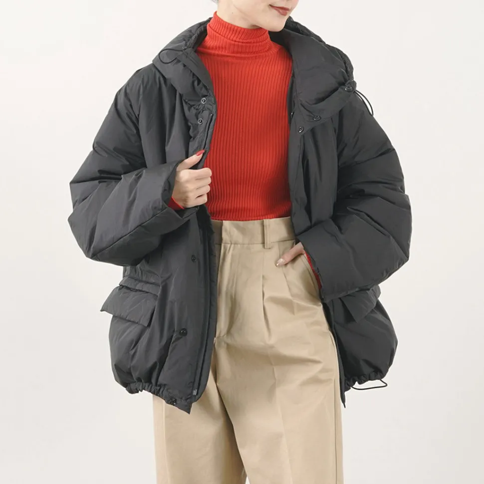 REMI RELIEF / Ultralight Nylon Outdoor Down Jacket