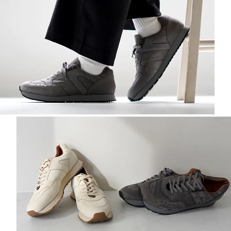 REPRODUCTION OF FOUND / French Trainers Italian Nubuck Leather