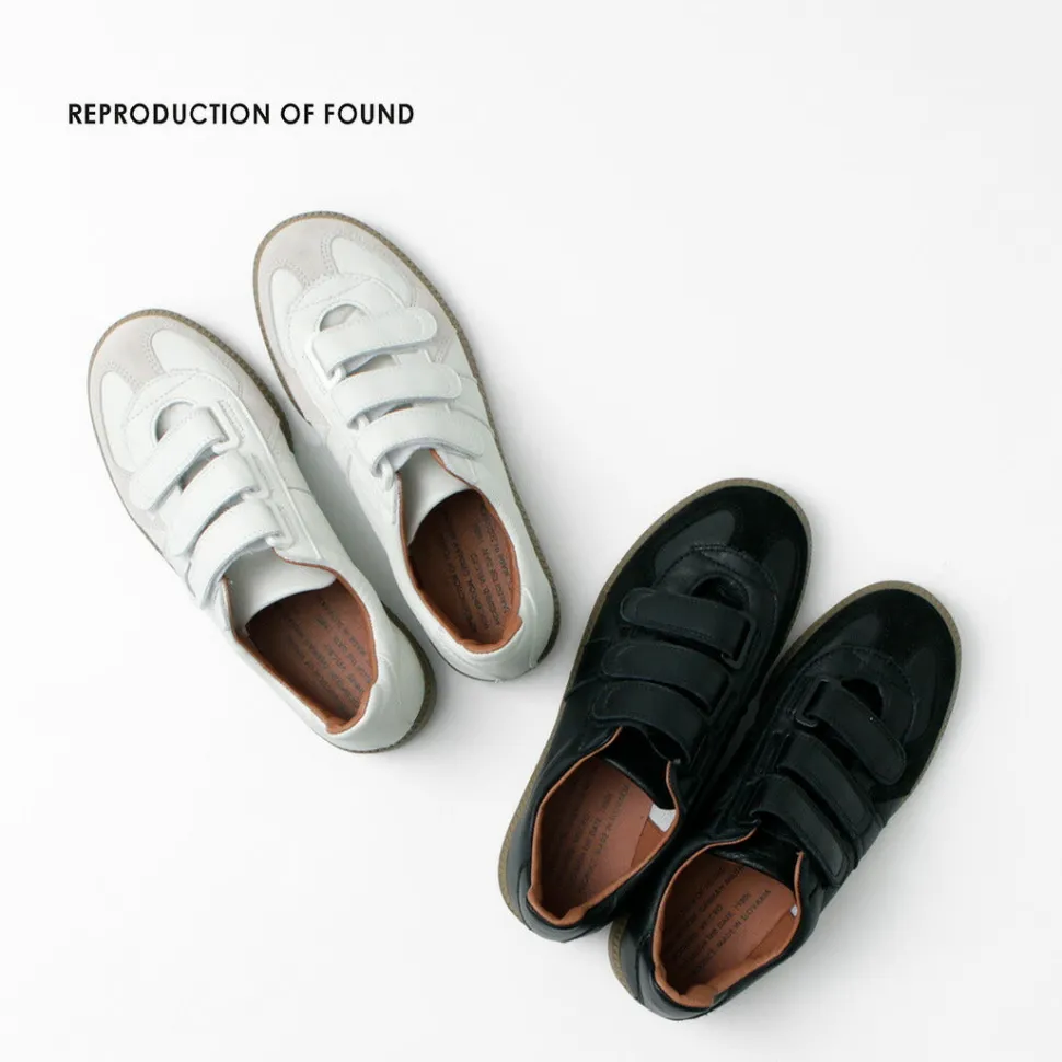 REPRODUCTION OF FOUND / German Military Trainers Velcro Sneakers