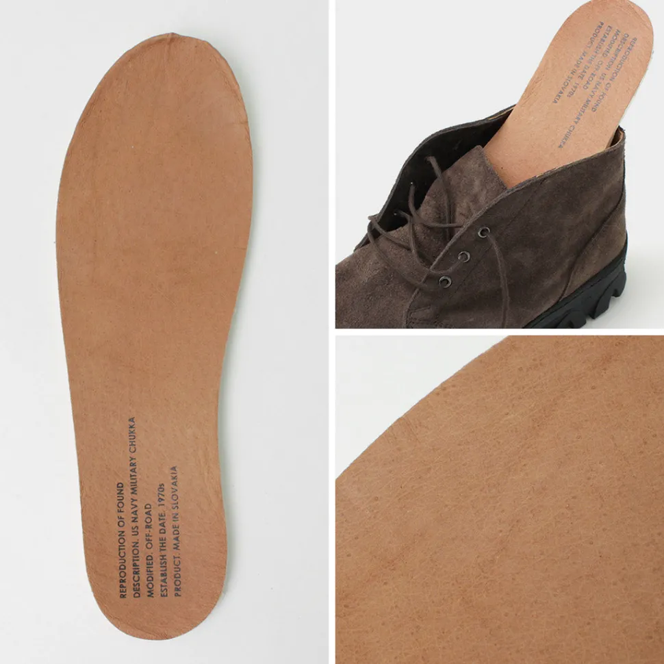 REPRODUCTION OF FOUND / US Navy Military Chukka Leather Boots