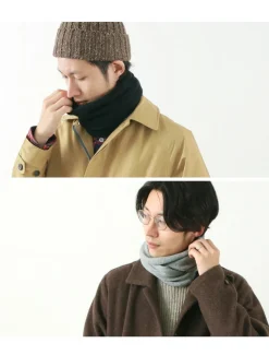 ROBERT MACKIE / Cashmere/merino wool snood