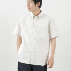 ROCOCO / American Oxford S/S Classic Button Down Shirt