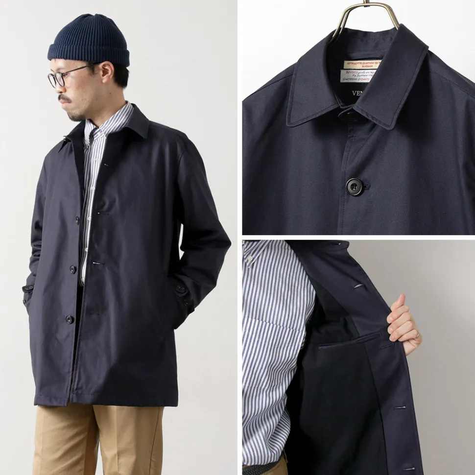 ROCOCO / High-Density Short Ball Collar Coat