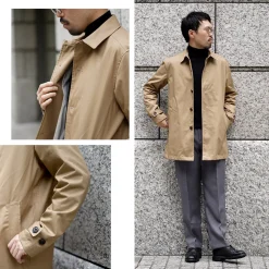 ROCOCO / High-Density Short Ball Collar Coat